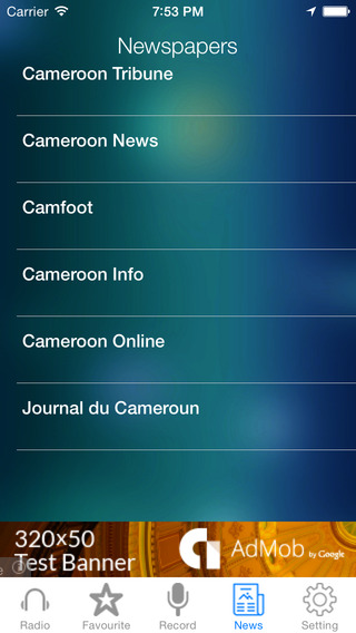 免費下載音樂APP|Cameroon Radio News Music Recorder app開箱文|APP開箱王