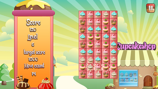 【免費遊戲App】Cupcake Panda Jam Story - Match-3 Cascade of Cupcakes PRO-APP點子