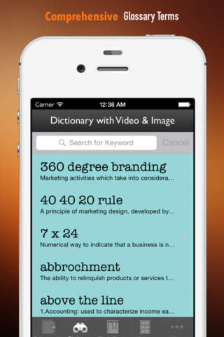 Advertising and Marketing Dictionary: Flashcard with Video Lessons and Cheat Sheets screenshot 2