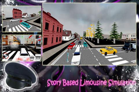 Luxury Limousine Driving Simulation 3D: Enjoy the Real Limo Drive in the City screenshot 2