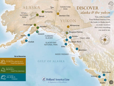 【免費旅遊App】Holland America Line Alaska + Yukon-APP點子