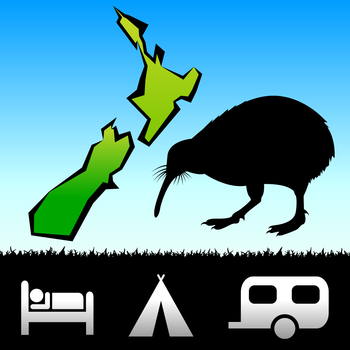 WikiCamps New Zealand LOGO-APP點子