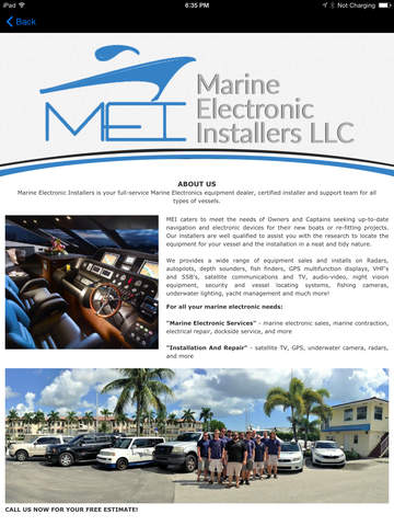 Marine Electronic Installers LLC HD