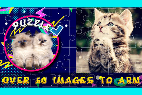 Puzzle Cats and Kittens - Educational Game for Kids screenshot 3