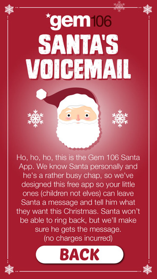 【免費娛樂App】Gem106 - Santa's Voicemail-APP點子