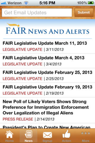 Federation for American Immigration Reform screenshot 3