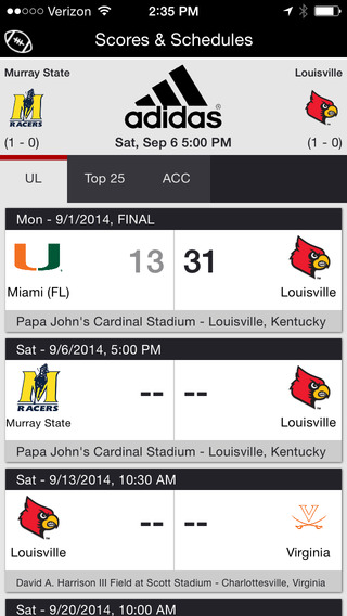 【免費運動App】Louisville Cards FanXperience-APP點子