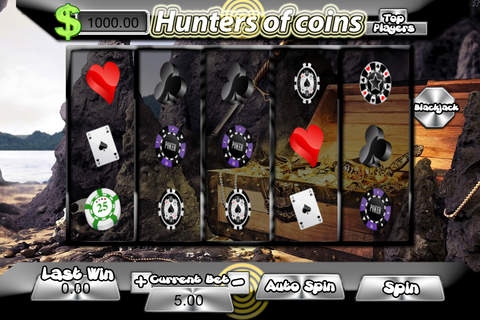``` 2015 ```AAA Hunters of Coins-Free Game Slots screenshot 2