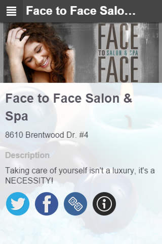 Face to Face Salon & Spa screenshot 2