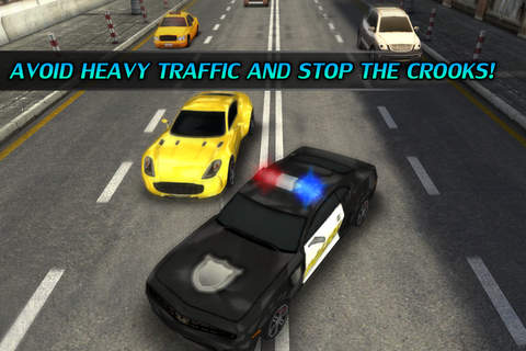 Police City Chase Racing 3D screenshot 4