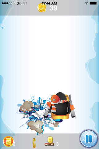 Penguin Racer - A Penguins Super Adventure In The Airborne Artic screenshot 2