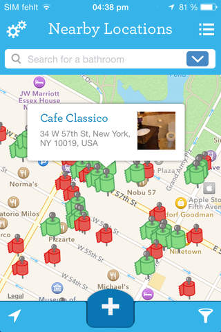 SitOrSquat: Restroom Finder screenshot 2