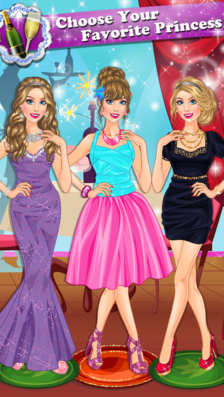 【免費遊戲App】Princess dinner party makeover-APP點子