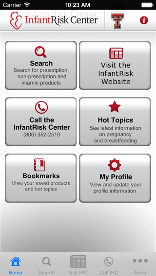 InfantRisk Center Health Care Professional Mobile Resource