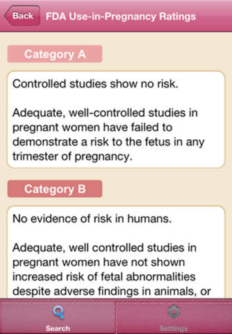 DrugChecker (Pregnancy & Lactation) screenshot 4