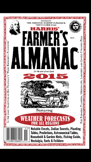 【免費天氣App】Harris Farmer's Almanac-APP點子