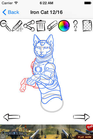 Learn How To Draw Superheroes Cats screenshot 3