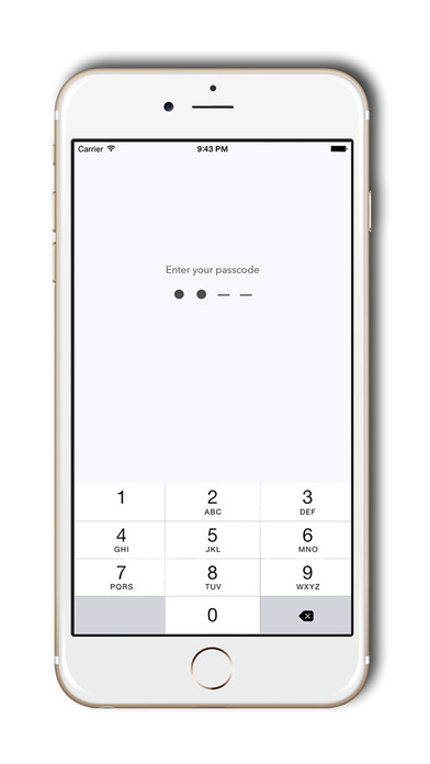 Passcode for WhatsApp messages - Hide Private chats Screenshot 1