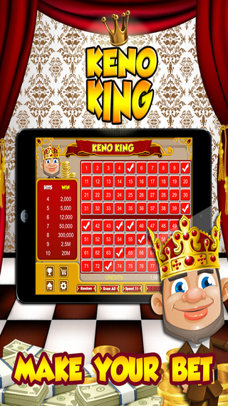 【免費遊戲App】Keno King - Royal Power Card Bonus Bonanza, FREE GAME-APP點子