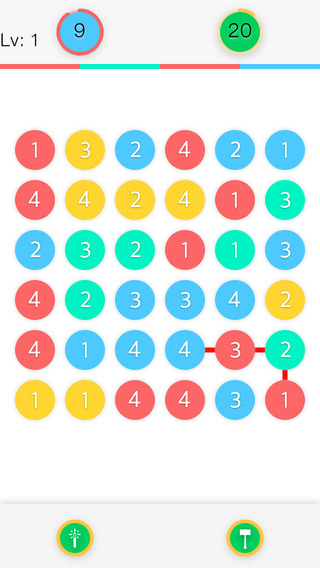 【免費遊戲App】Color Number Connect-APP點子