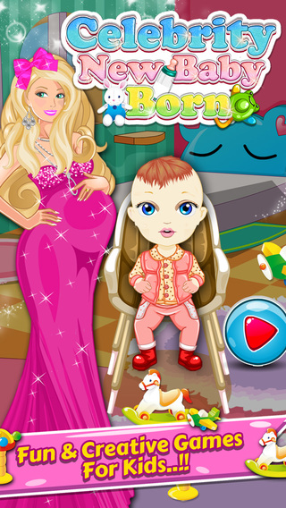 USA Celebrity New Baby Born Games
