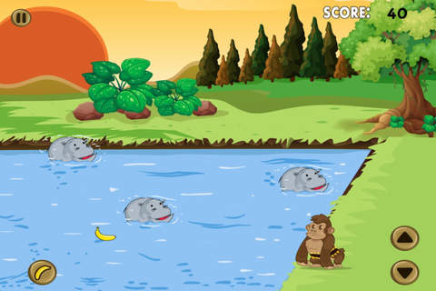 A Gorilla Gone Wild – Hippo Attack Frenzy Challenge screenshot 3