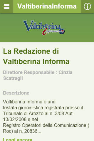 Valtiberina Informa app screenshot 2