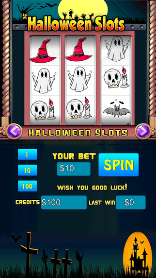 Halloween Slots -- Crazy game