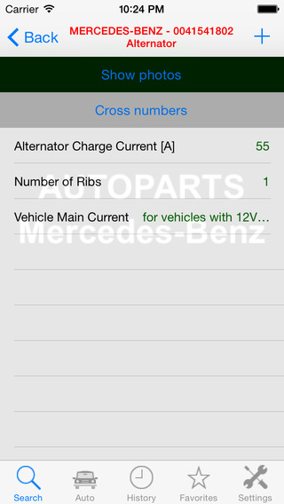 【免費書籍App】Autoparts for Mercedes-Benz-APP點子