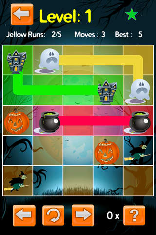 Haunted Halloween Monster Match - Spooky Flow Free Game screenshot 2