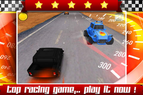 `` Ace Super Battle Racer 3D `` - The real overdrive racing on the bad traffic road !! screenshot 2