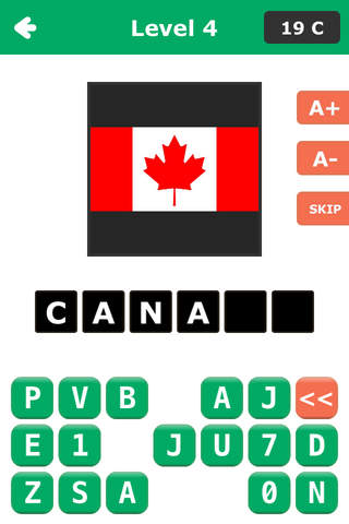 What's the Flag? - Guess the country and nations of the world Trivia Word Quiz Game! screenshot 4