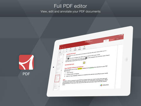 【免費商業App】OfficeSuite Free - for Microsoft Office Word, Excel, PowerPoint & PDF documents editing-APP點子