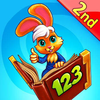 Wonder Bunny Math Race: 2nd Grade Advanced Learning App for Numbers, Addition and Subtraction LOGO-APP點子