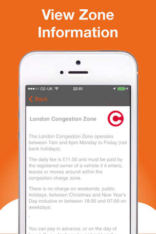 London Congestion Charge Check screenshot 2