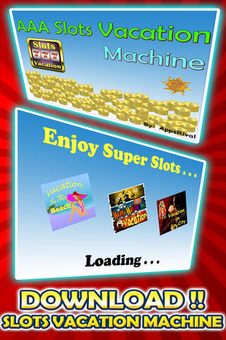A Slots Vacation Machine With Progressive Bonanza Chips and Jackpot Free screenshot 2