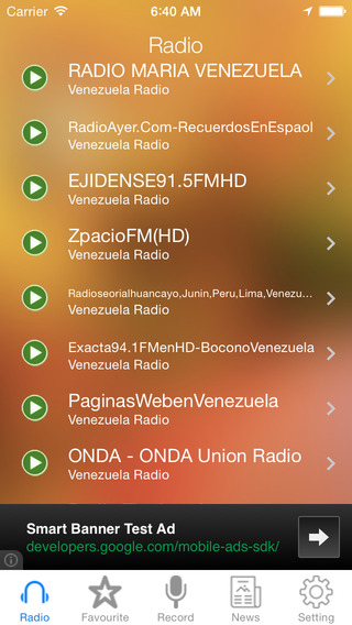 Venezuela Radio and Newspaper