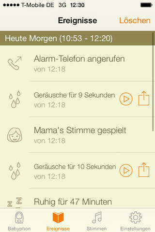 Baby Monitor & Alarm screenshot 2