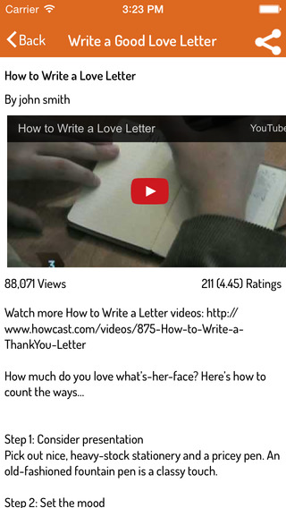 【免費生活App】How To Write Love Letter-APP點子