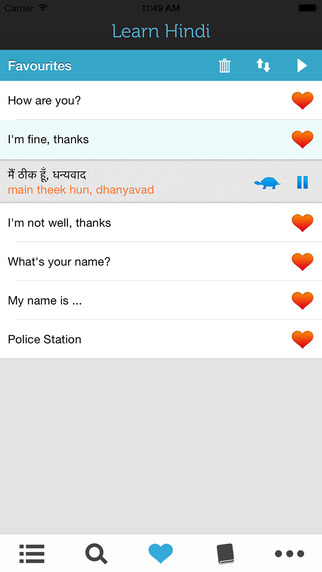 【免費旅遊App】Learn Hindi - Phrasebook for Travel in India-APP點子