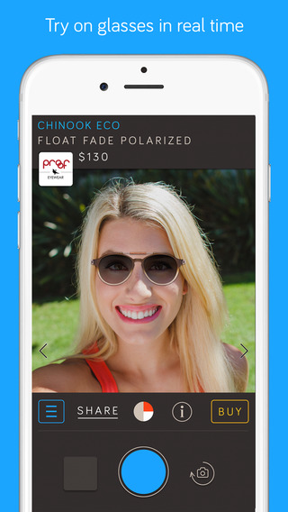 Reframe Try On Sunglasses and Glasses and Shop from your Phone