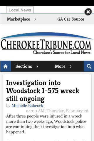 Cherokee Tribune screenshot 4