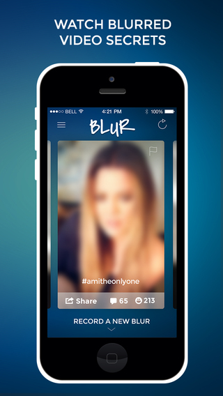 Blur – Secret Video Selfies