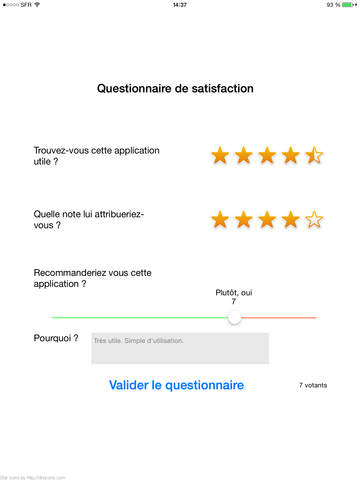 Net Promoter Score - Questionnaire de satisfaction screenshot 3