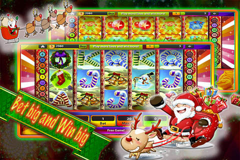 777 casino Slots game-Happy Merry christmas day screenshot 3