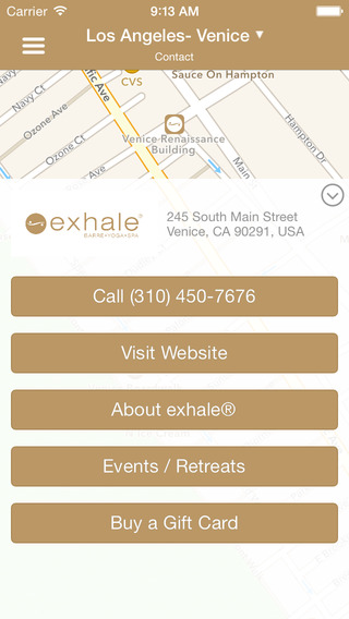 【免費健康App】exhale mind body spa-APP點子