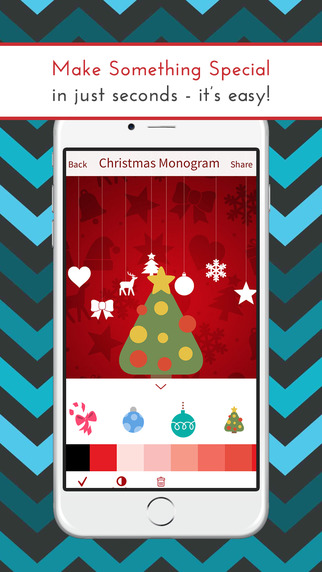 【免費娛樂App】Christmas Monogram - Custom Wallpapers and Backgrounds with HD Themes-APP點子