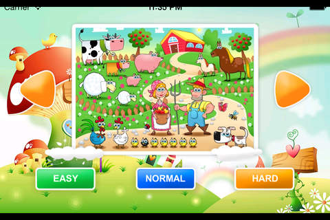Farm JigSaw Puzzles Game for Kids screenshot 2
