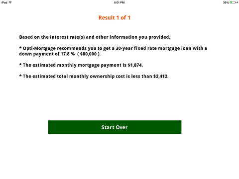【免費財經App】Opti-Mortgage for iPad-APP點子