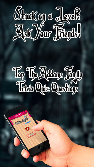 【免費遊戲App】Fans Trivia - The Addams Family Edition Guess the Answer Quiz Challenge-APP點子